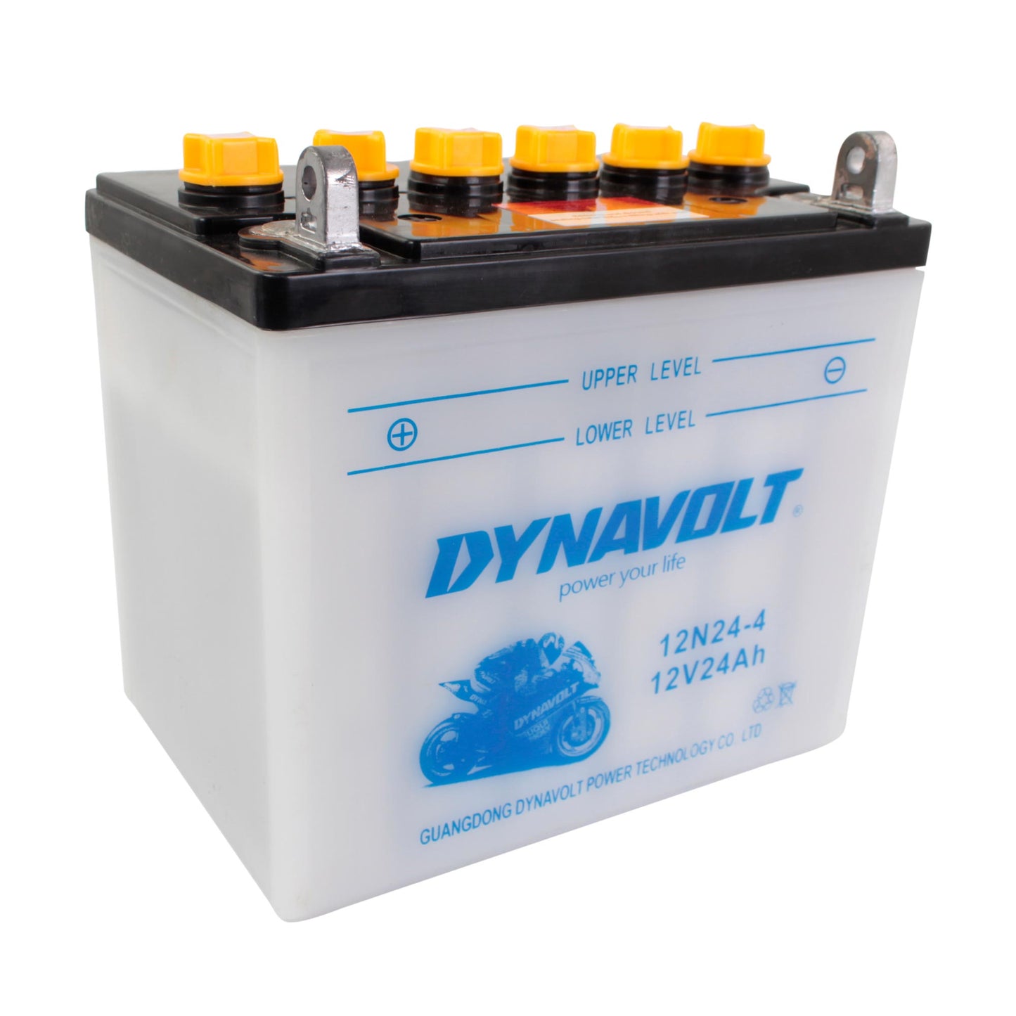 Dynavolt 12N244 Conventional Dry Charge Battery With Acid Pack