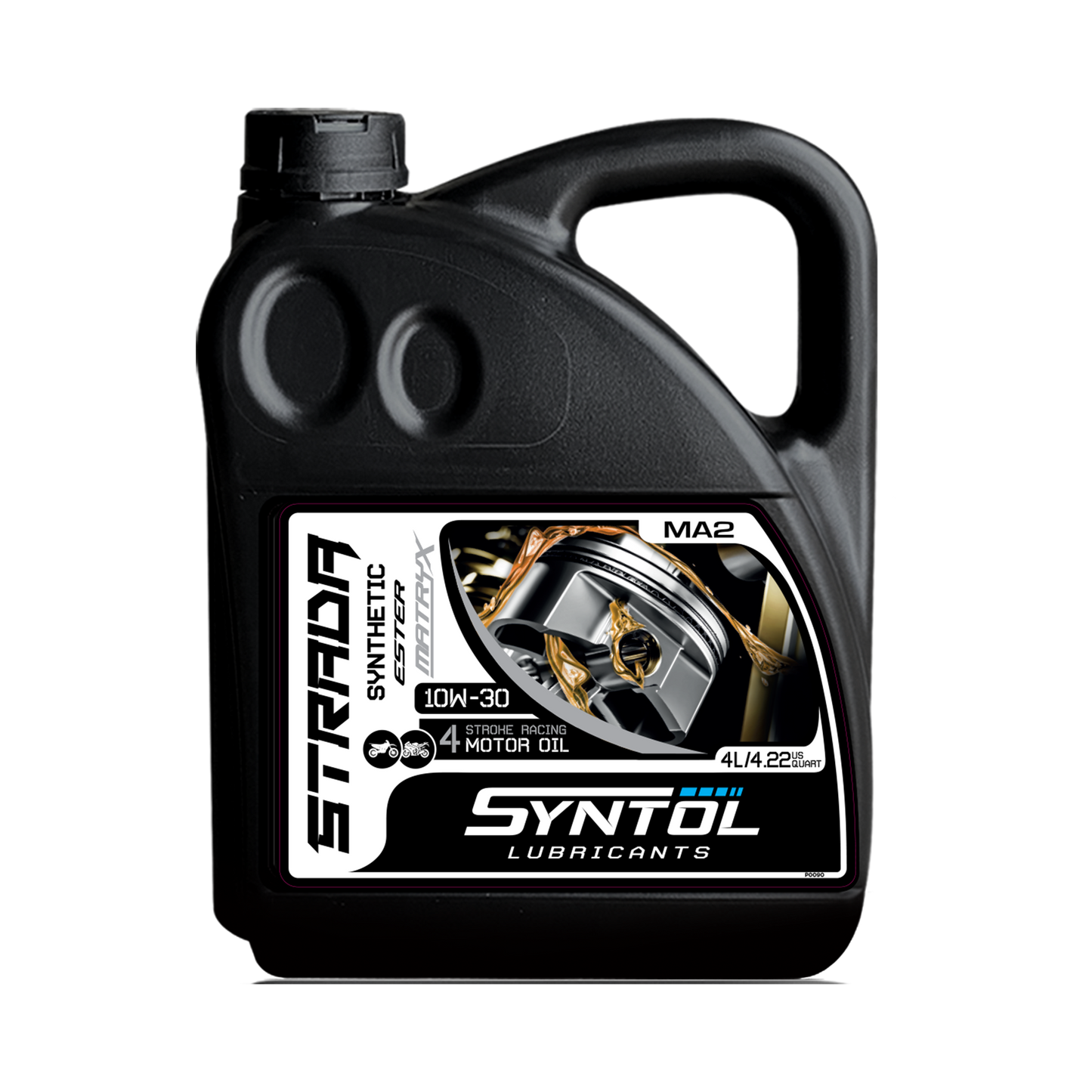 Syntol Strada 4T 10W-30 Semi Synthetic Oil 4 Litre