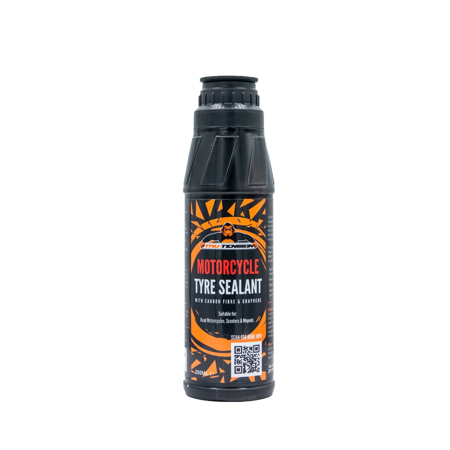 Tru-Tension Carbon Fibre Motorcycle Tyre Sealant - 250ml