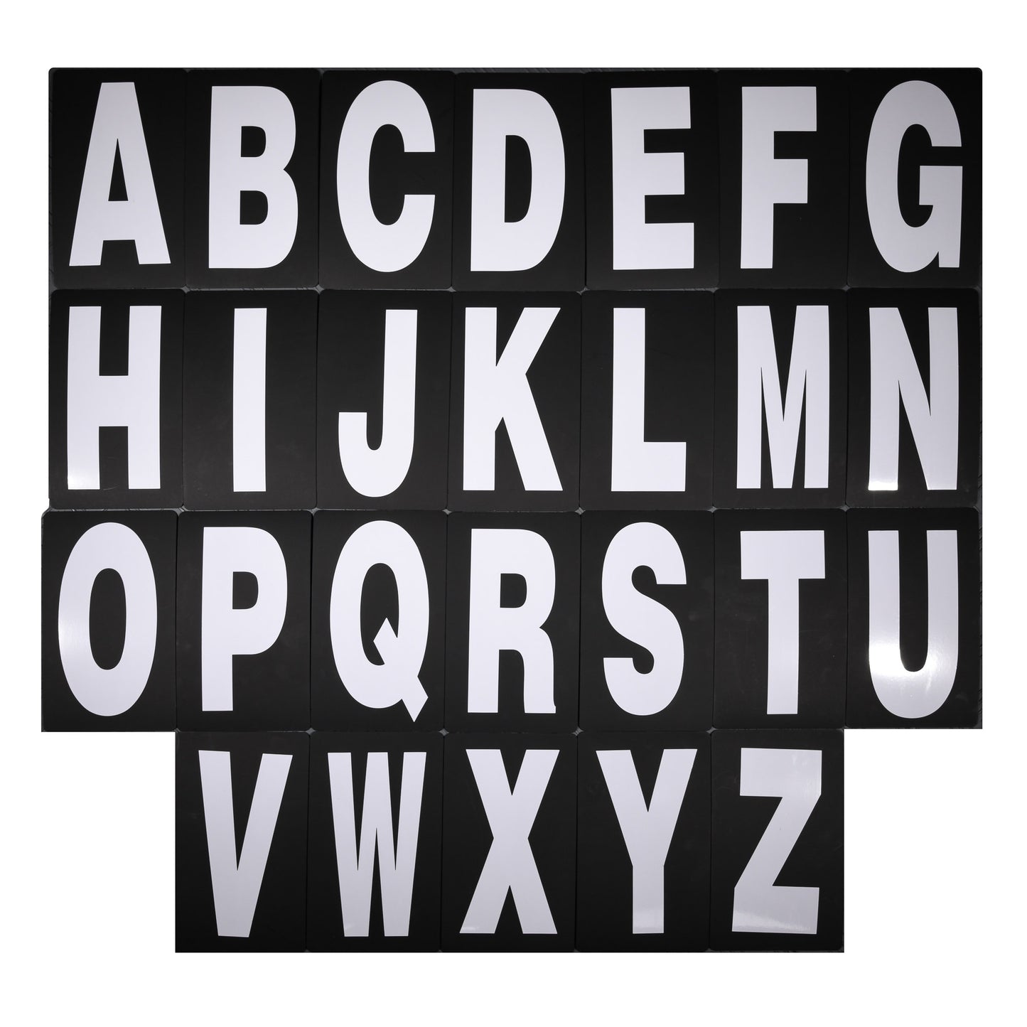 Pit Board Letter Kit White 26pcs