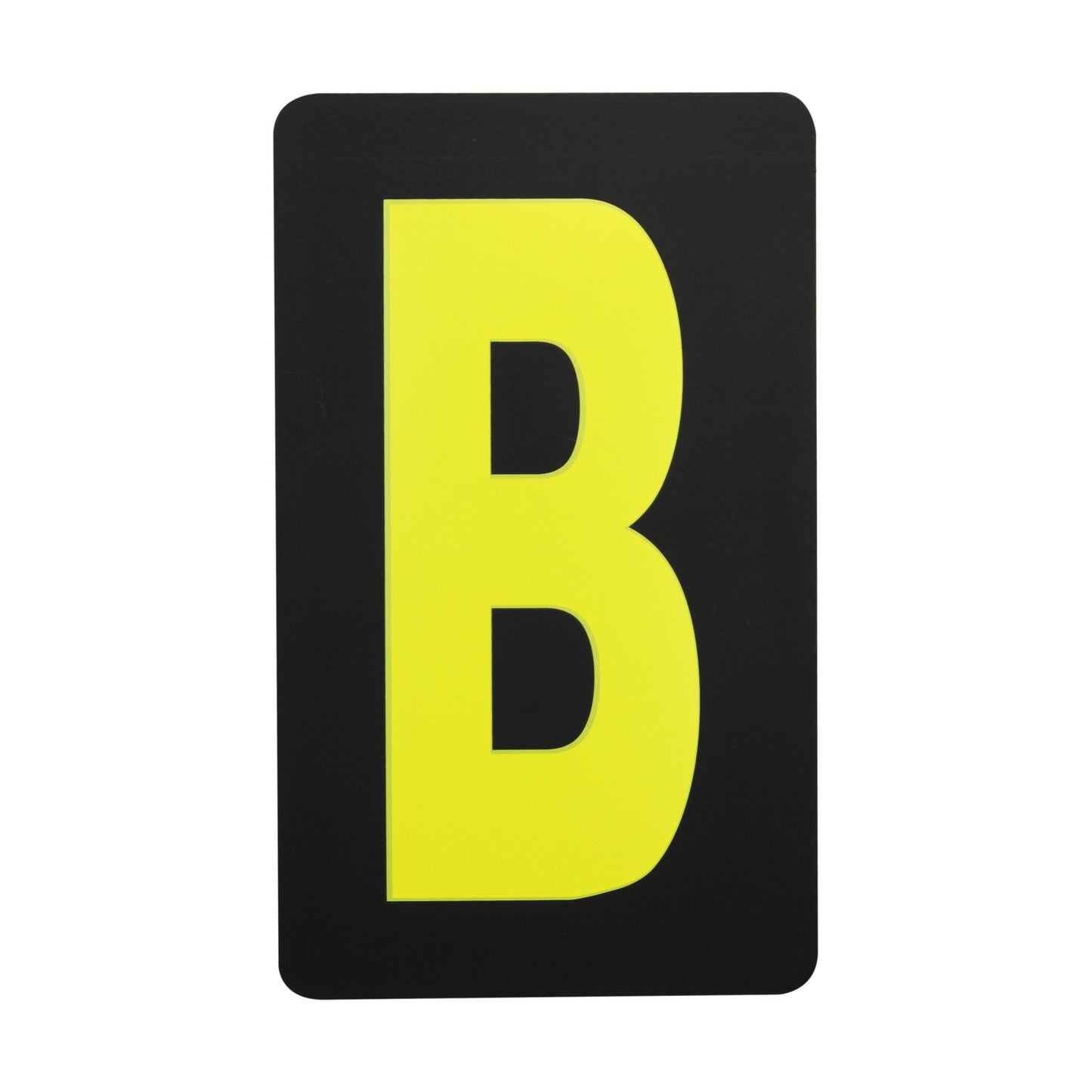 Spare Yellow Letter B For BikeTek Pitboard