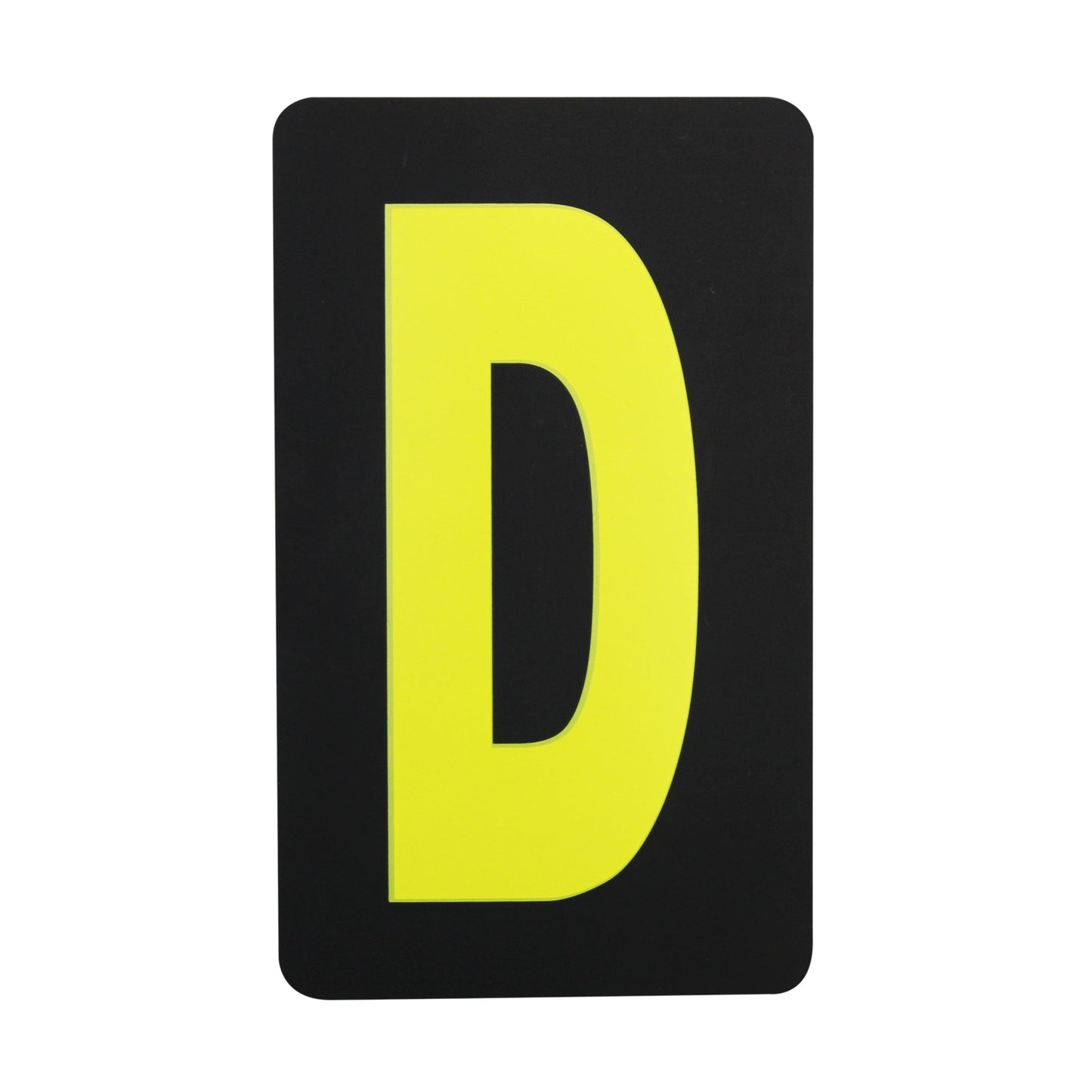 Spare Yellow Letter D For BikeTek Pitboard