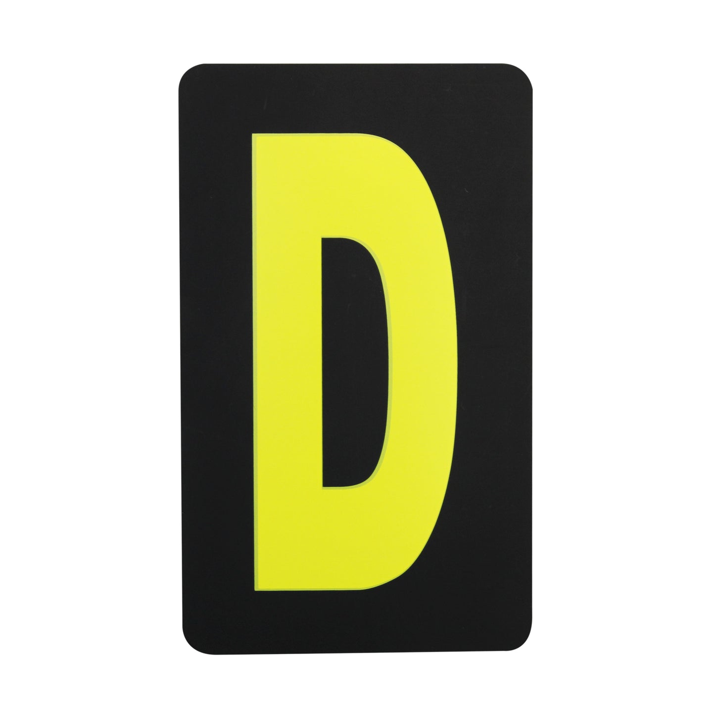 Spare Yellow Letter D For BikeTek Pitboard