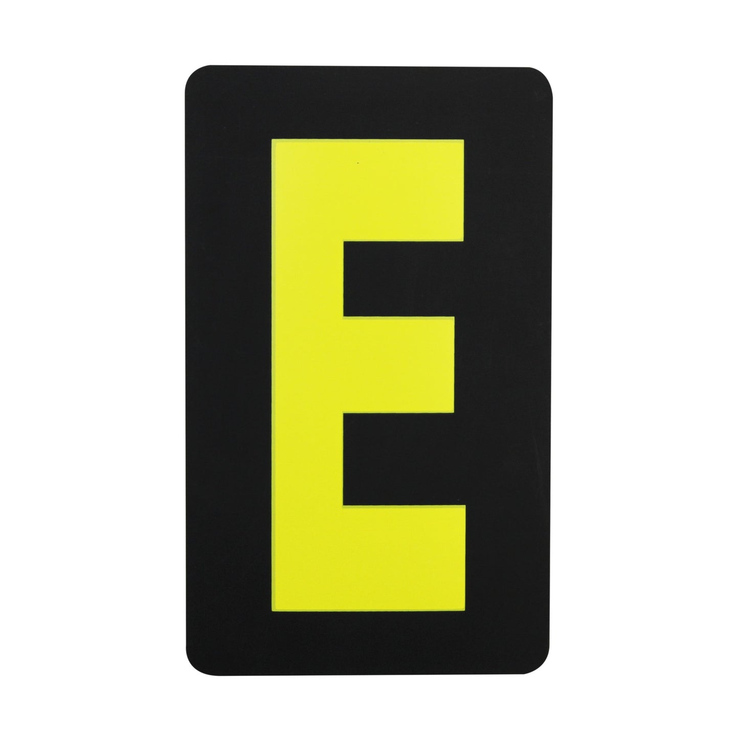 Spare Yellow Letter E For BikeTek Pitboard