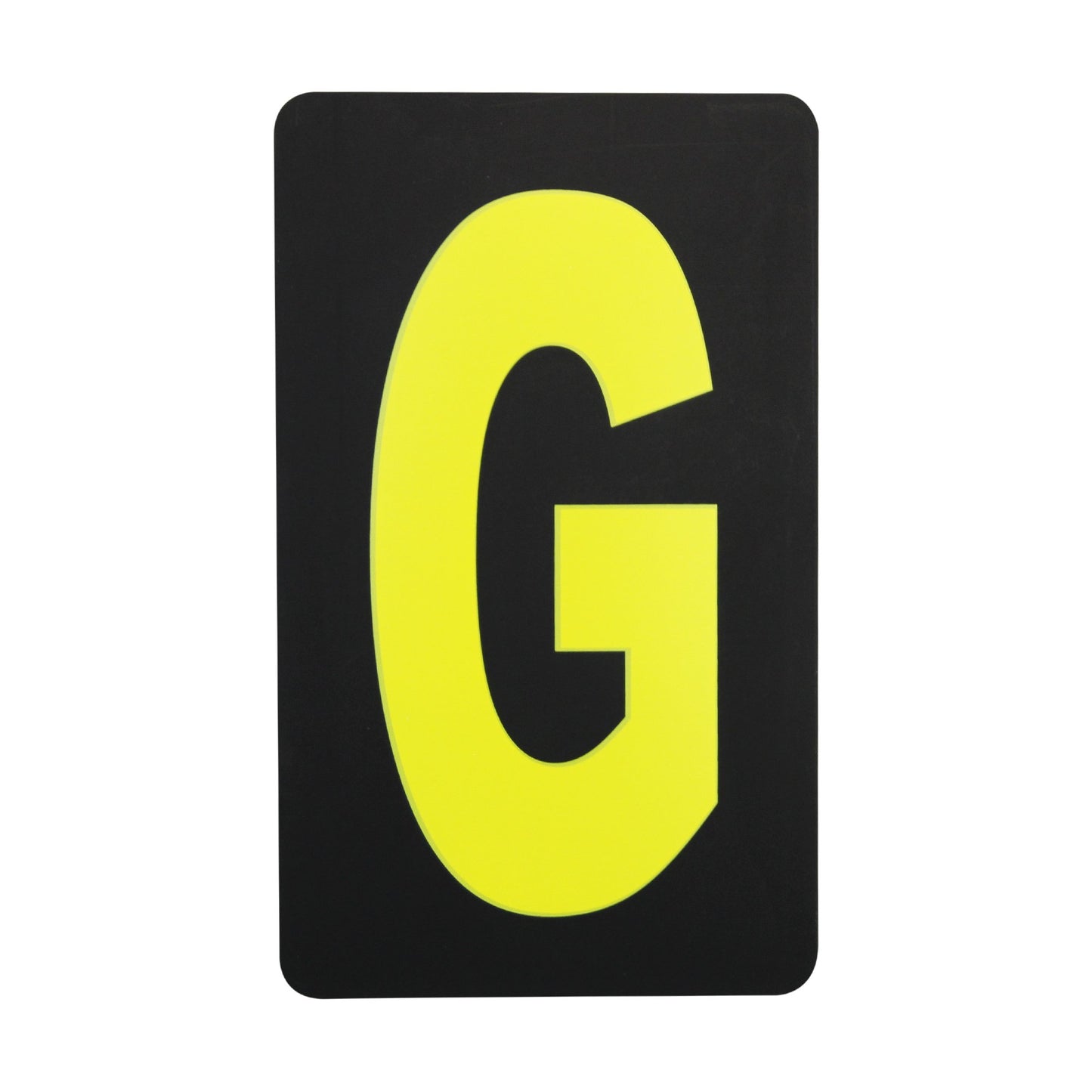 Spare Yellow Letter G For BikeTek Pitboard