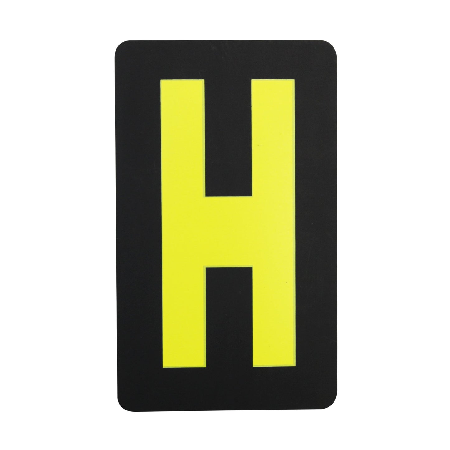 Spare Yellow Letter H For BikeTek Pitboard