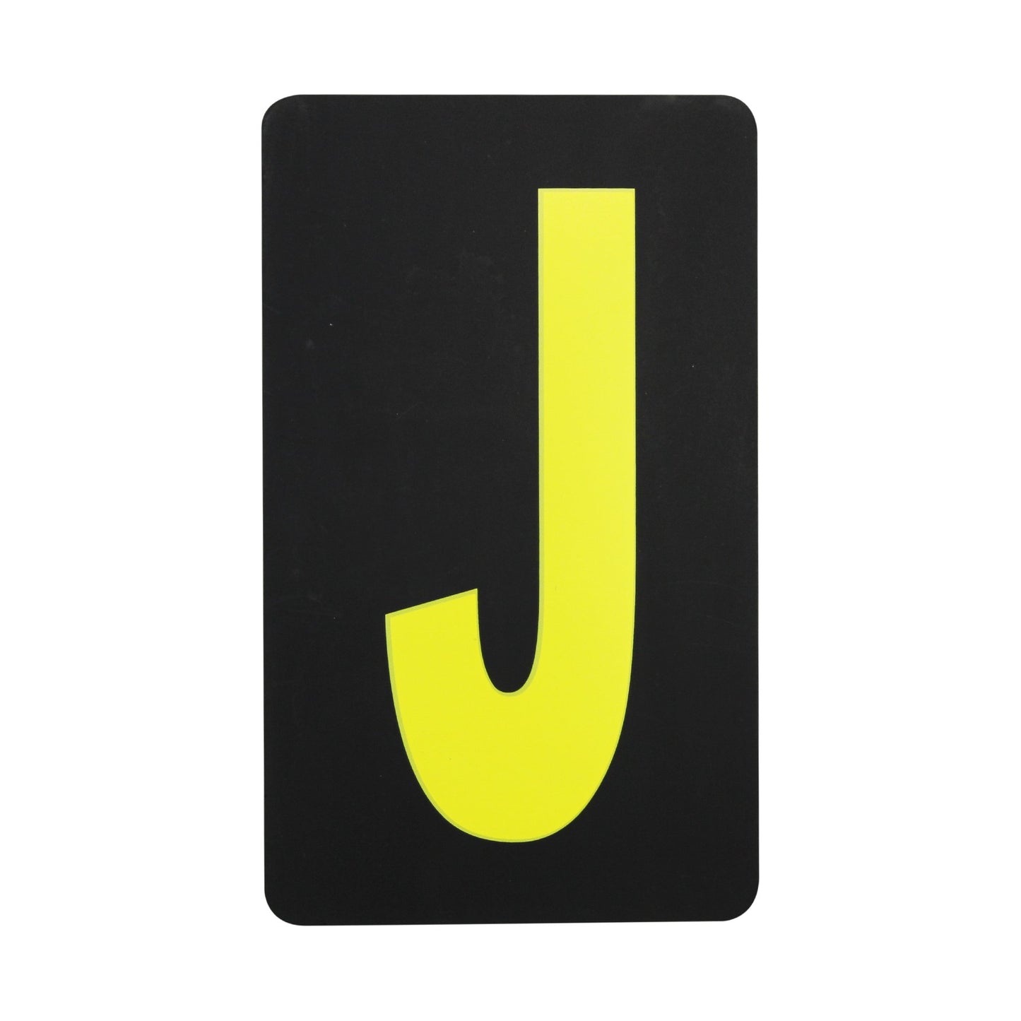 Spare Yellow Letter J For BikeTek Pitboard