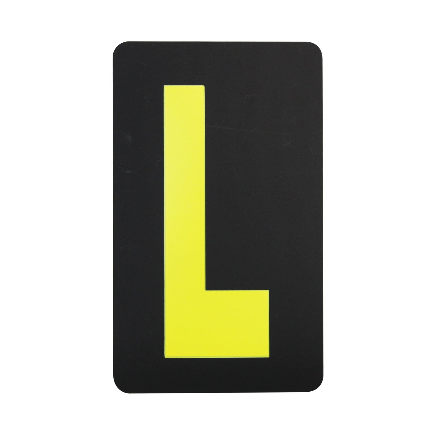 Spare Yellow Letter L For BikeTek Pitboard