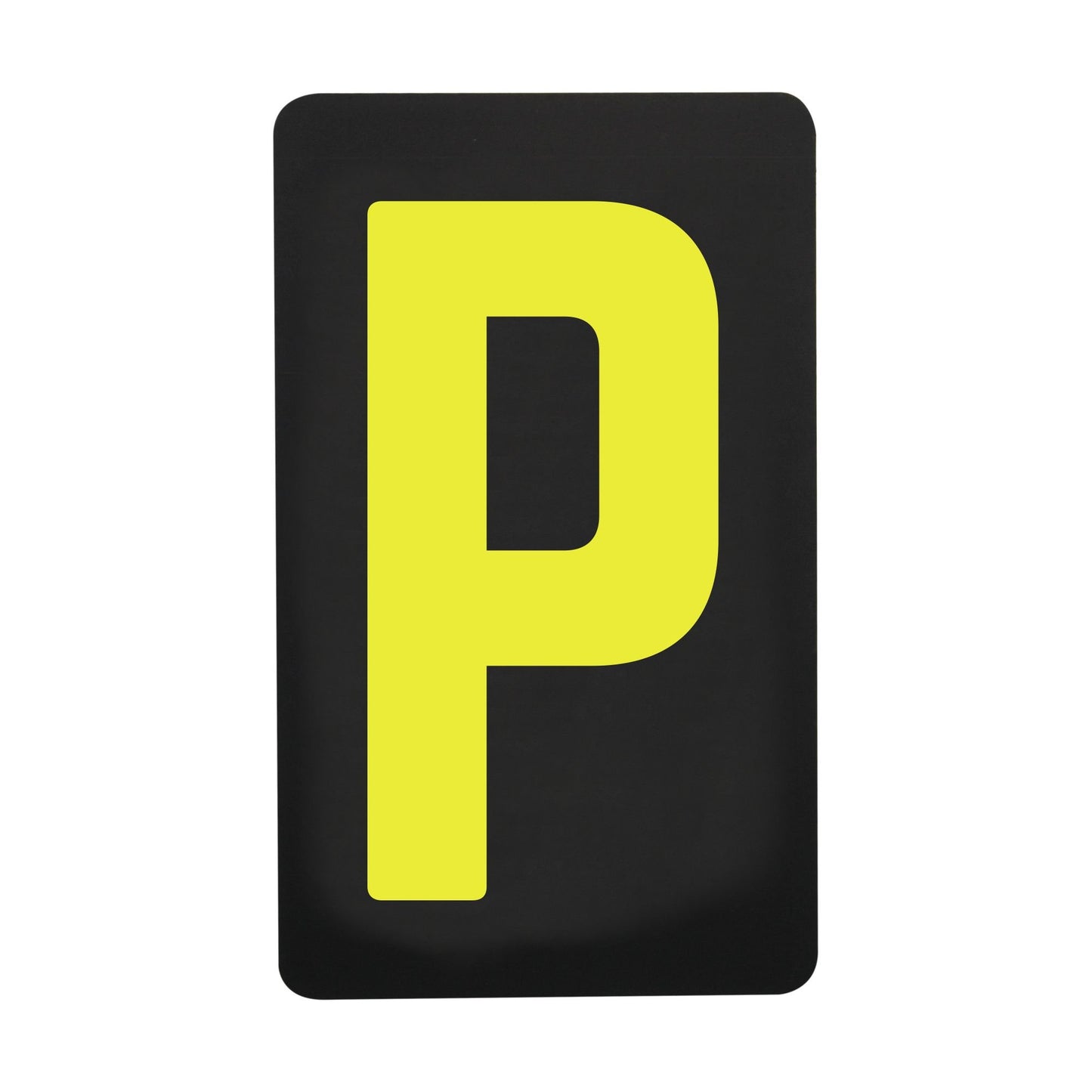 Spare Yellow Letter P For BikeTek Pitboard
