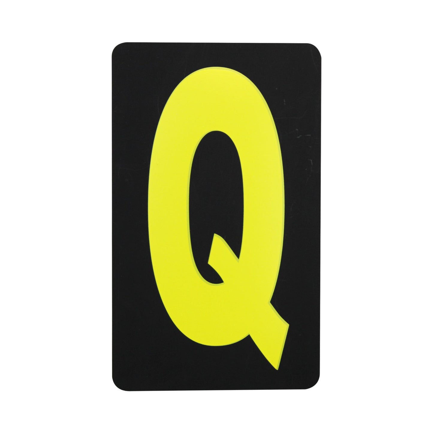 Spare Yellow Letter Q For BikeTek Pitboard