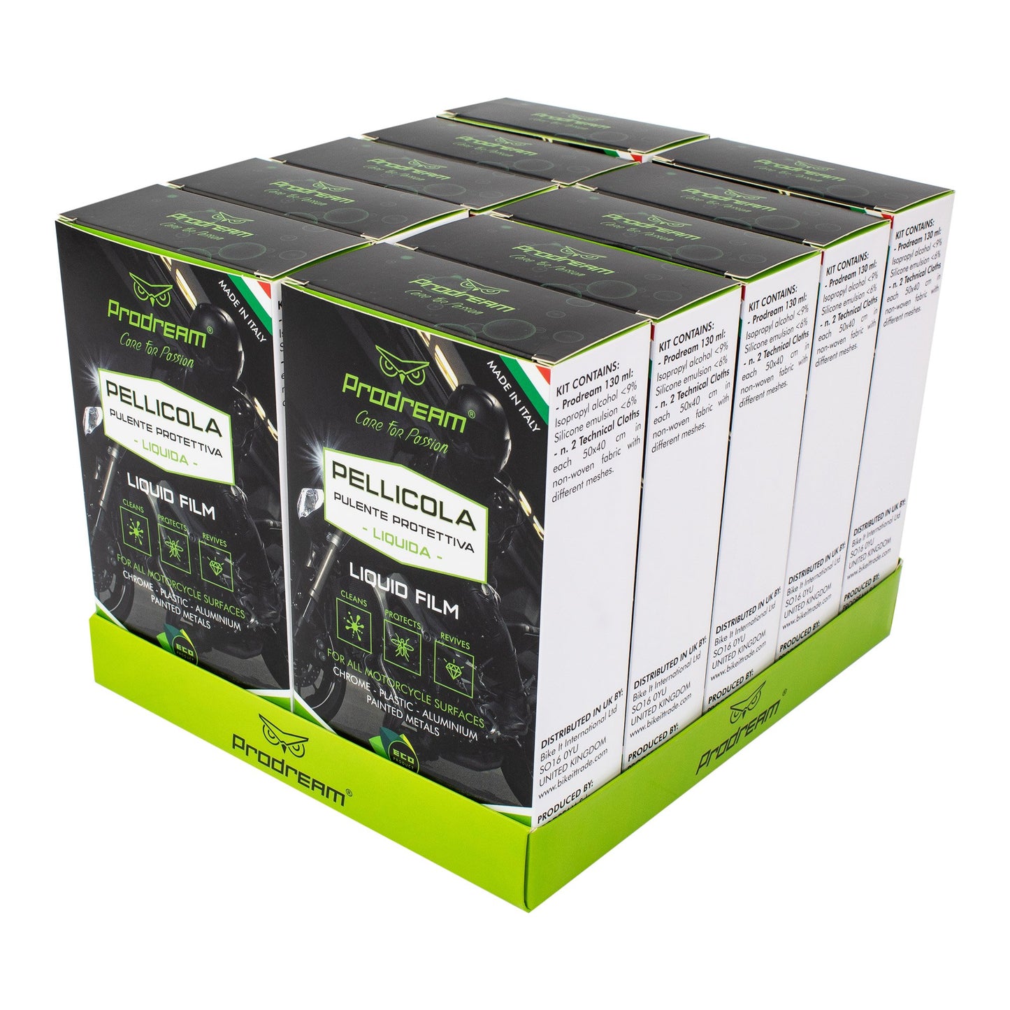 Pro-Dream Liquid Film Protector/Cleaner 130ml Travel Kit – Outer Carton 20pcs