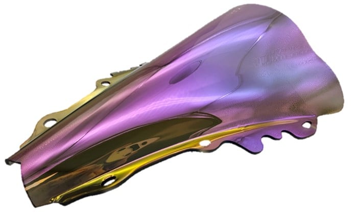 Airblade Screen Yamaha YZF-R6 06-07 Iridium Double Bubble