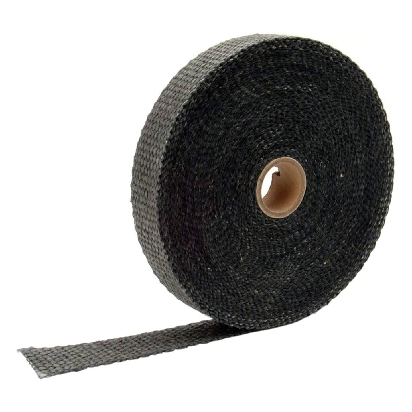 Bike It Lava Rock Exhaust Wrap – 1" x 50ft, Black