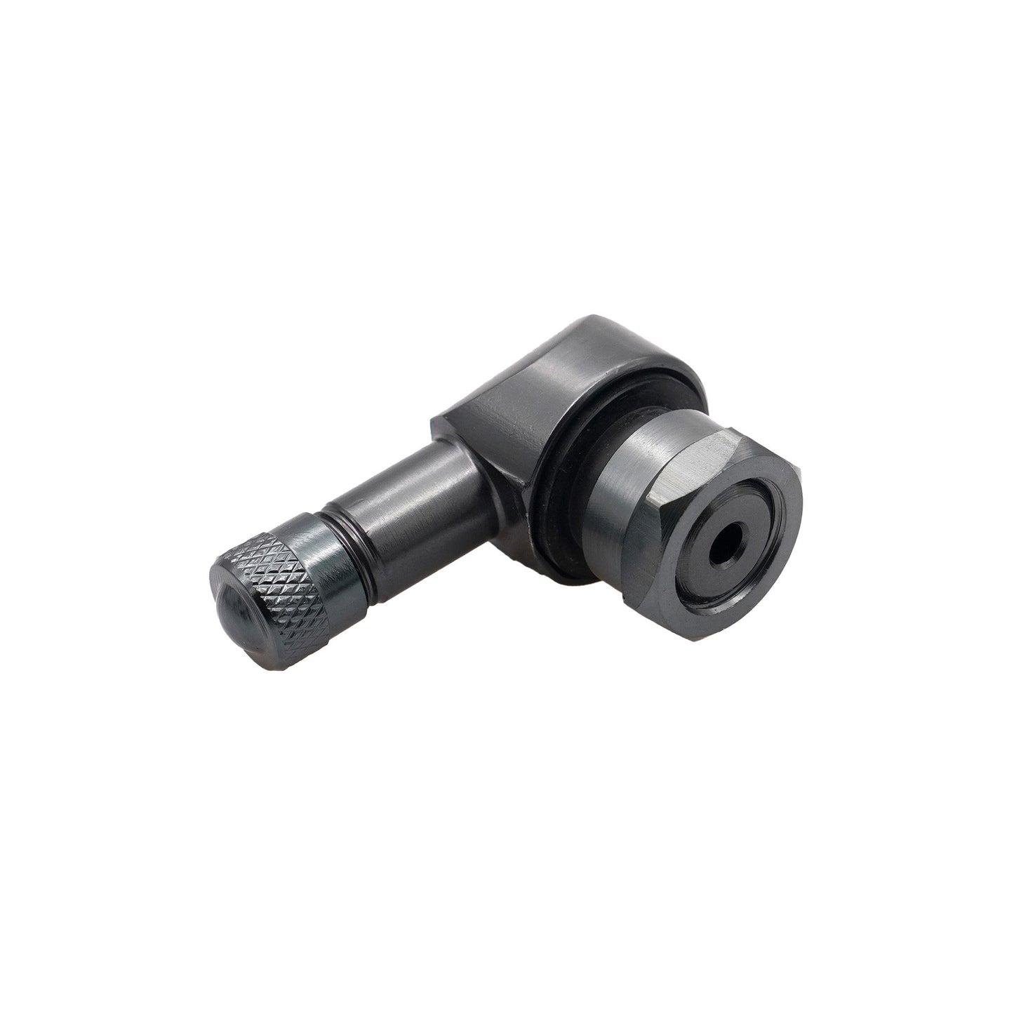 Bike It 90° Aluminium Tubeless Valve – 11.3mm Gun Metal