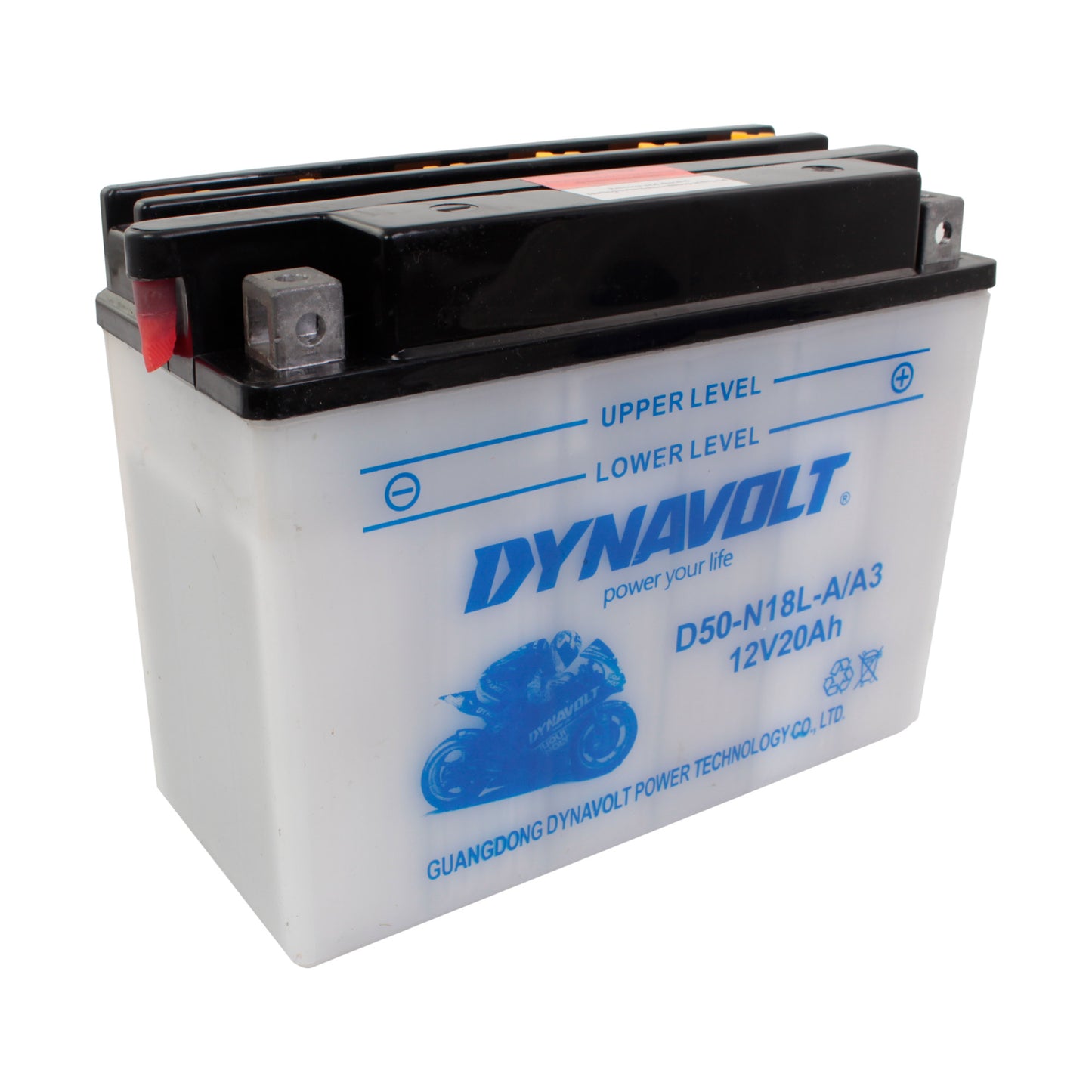 Dynavolt C50N18LA3 High Performance Battery With Acid Pack