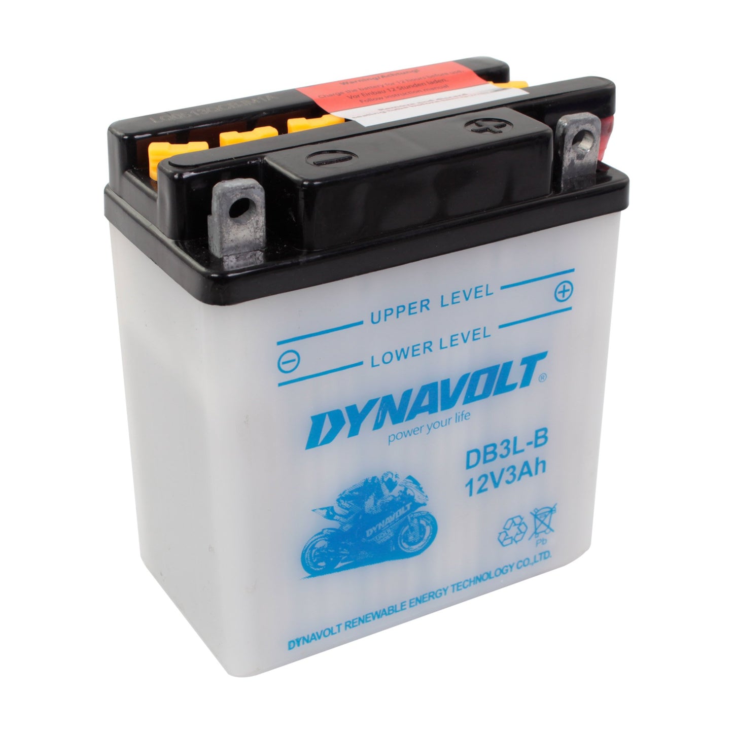 Dynavolt CB3LB High Performance Battery With Acid Pack