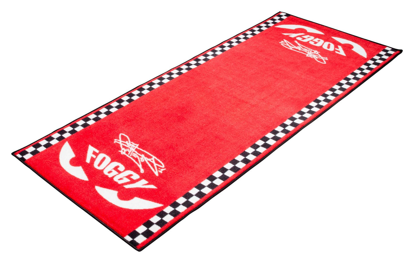 Carl "Foggy" Fogarty Foggy Eyes Garage Mat 190 X 80cm