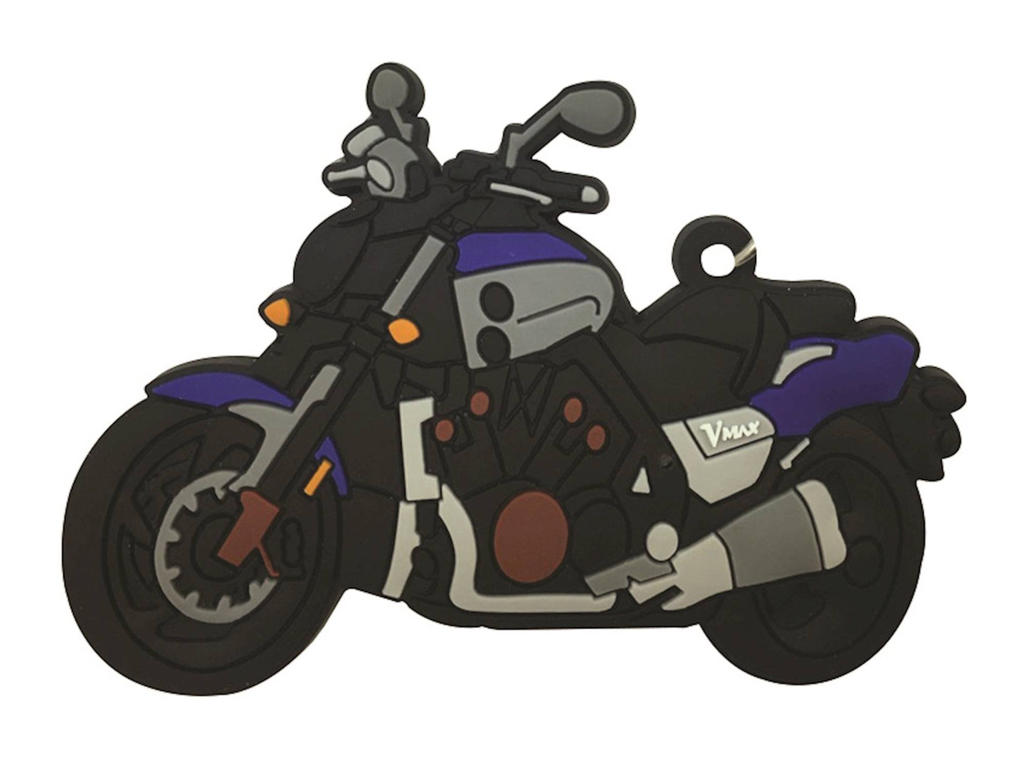 Bike It Yamaha VMAX 16> Rubber Keyfob - #131