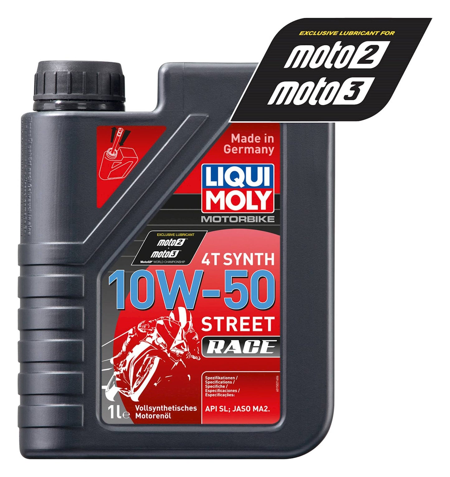 Liqui Moly 4 Stroke Fully Synthetic Street Race 10W-50 1L - #1502