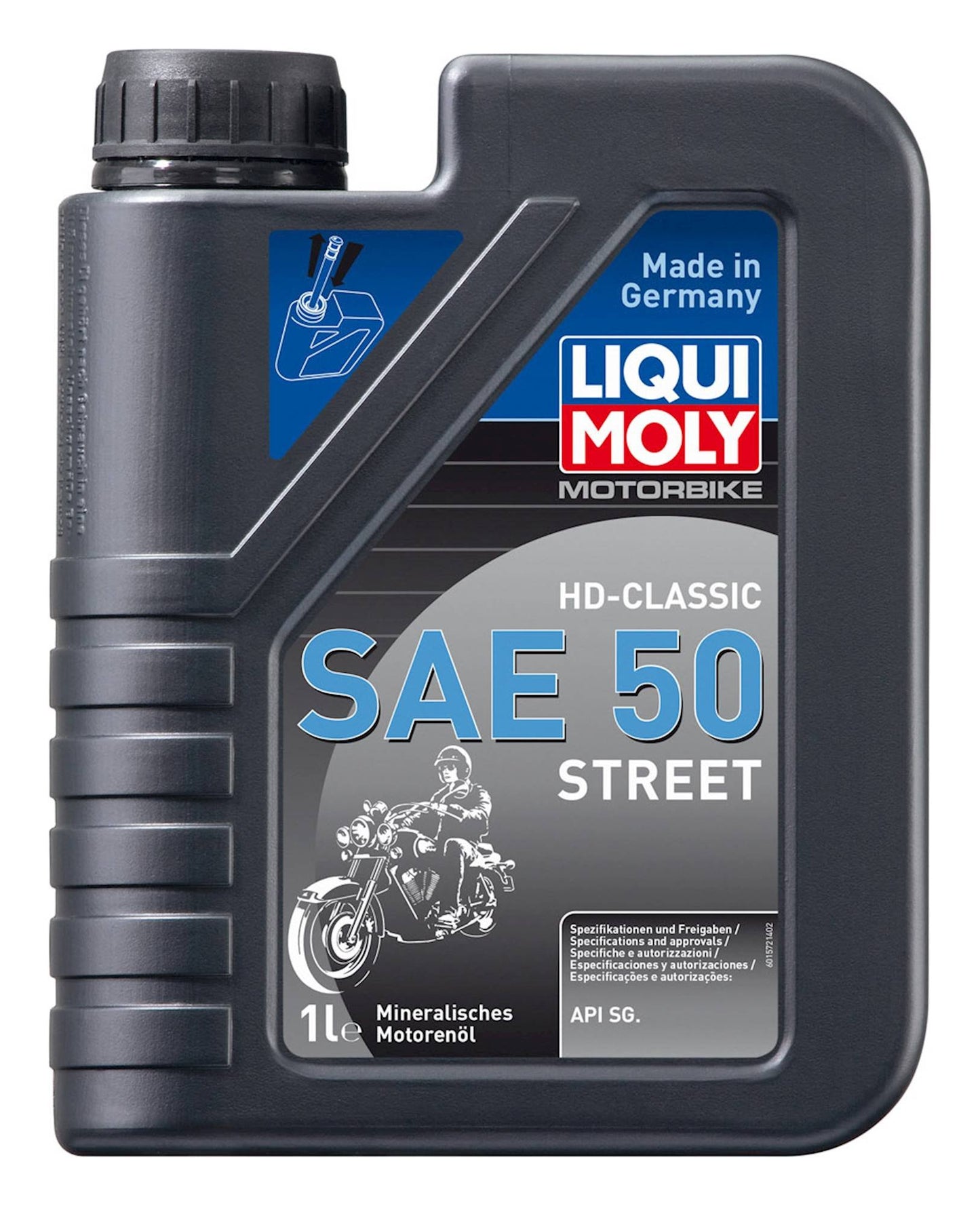 Liqui Moly 4 Stroke Mineral HD-Classic Street SAE 50 1L - #1572