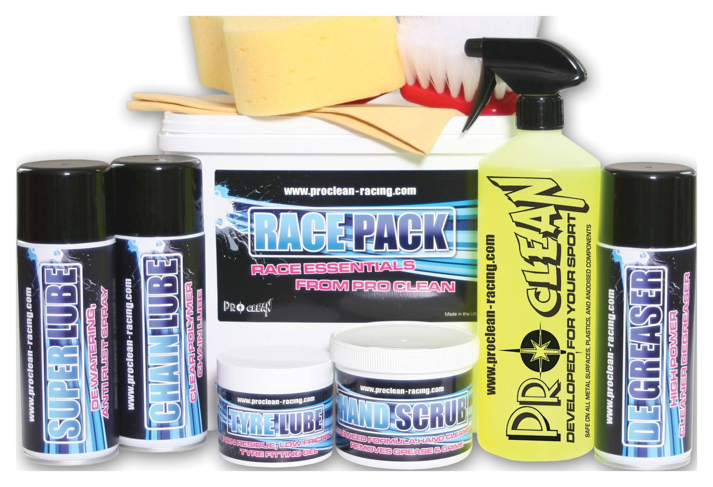 Pro Clean Race Pack