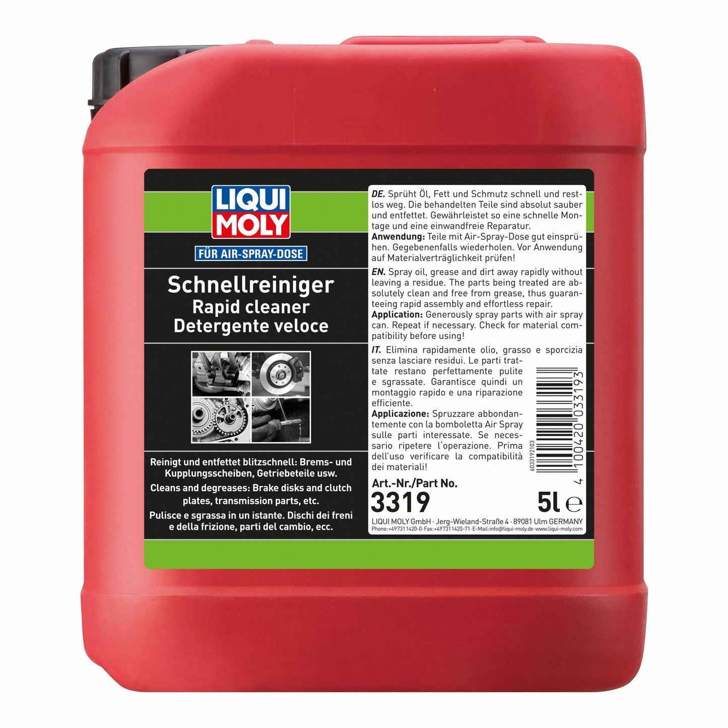 Liqui Moly Rapid Cleaner 5L [3319]