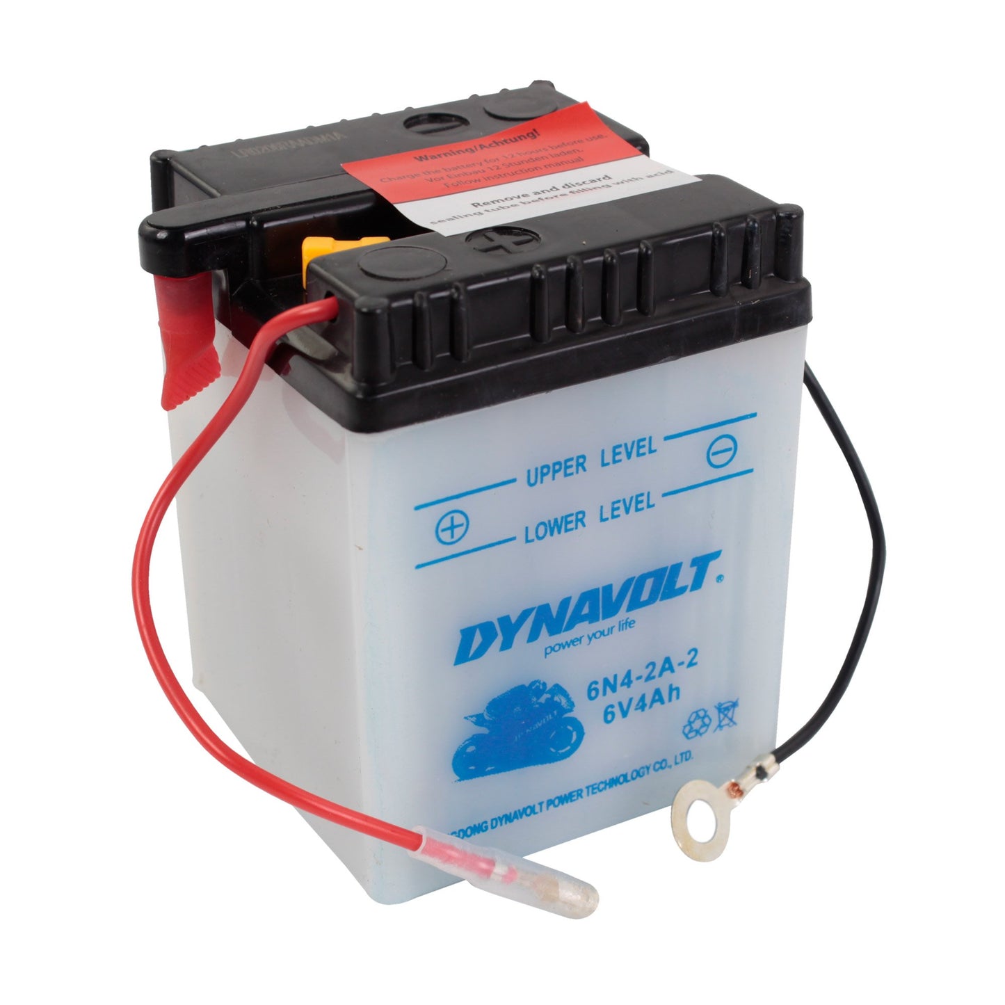 Dynavolt 6N42A2 Conventional Dry Charge Battery With Acid Pack