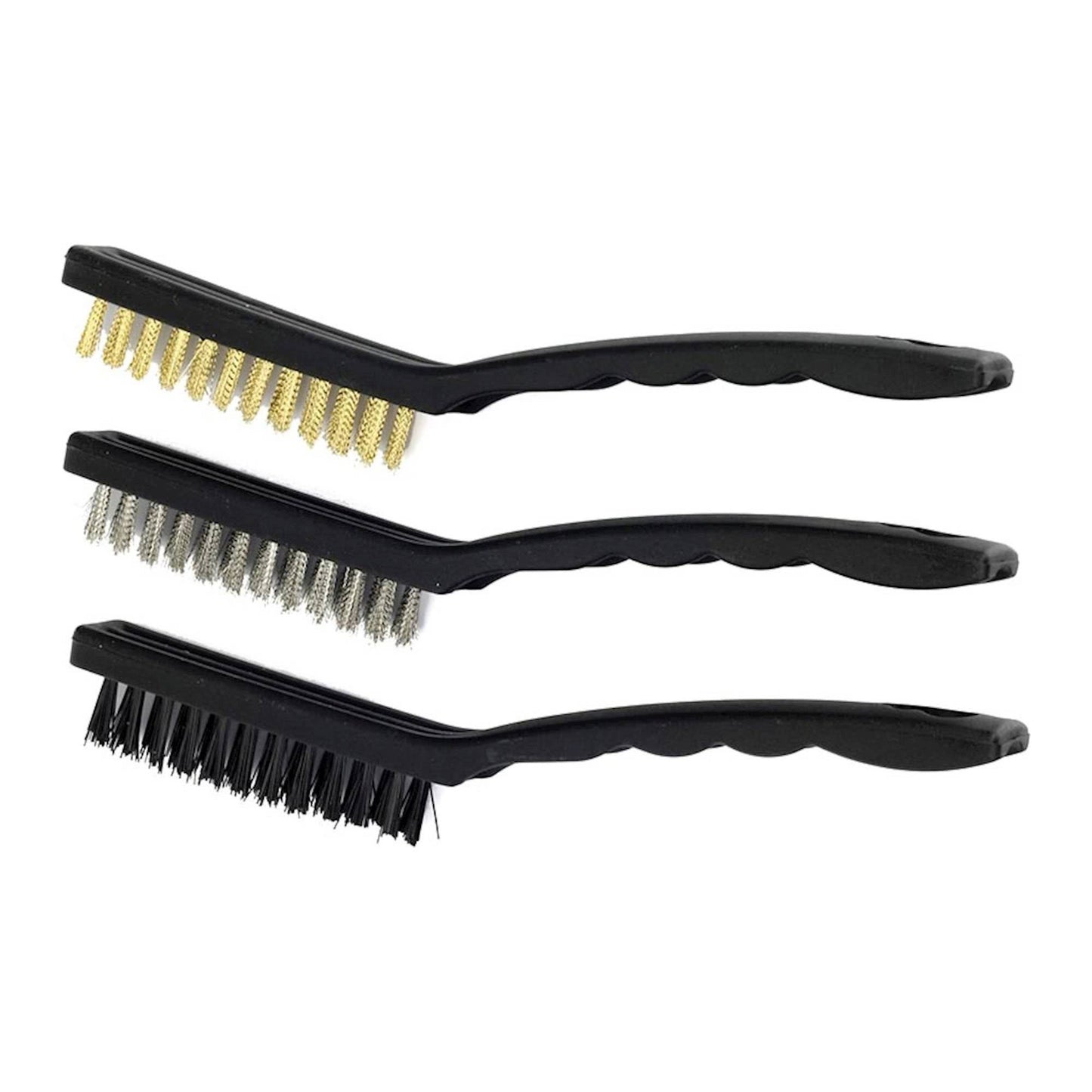 Bike It 3pc Workshop Wire Brush Kit