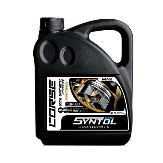 Syntol Corse 4T 10W-60 Fully Synthetic Oil 4 Litre