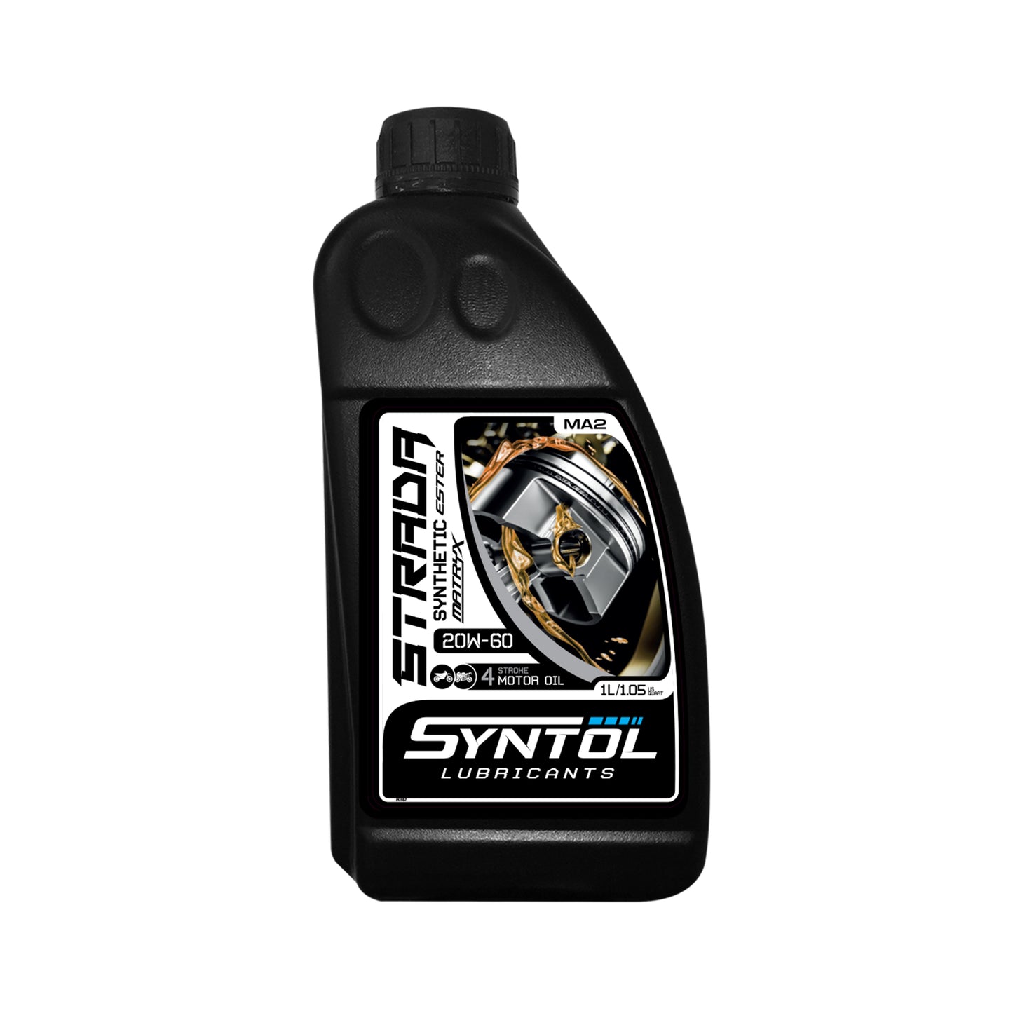 Syntol Strada 4T 20W-60 Semi Synthetic Oil 1 Litre