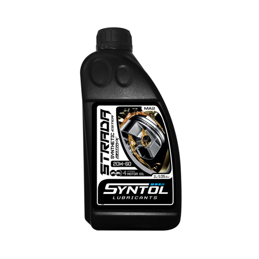Syntol Strada 4T 20W-60 Semi Synthetic Oil 1 Litre