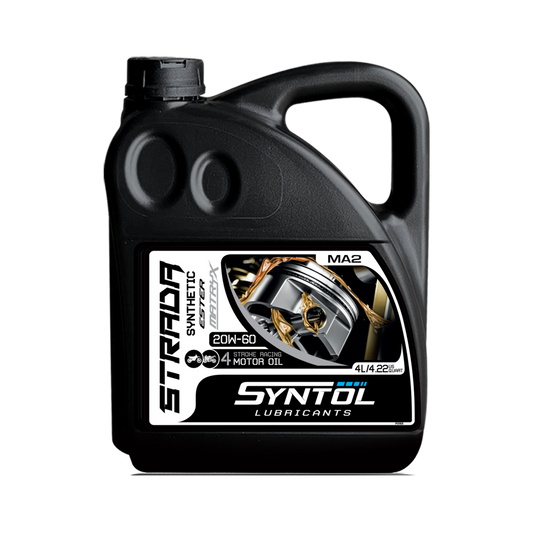 Syntol Strada 4T 20W-60 Semi Synthetic Oil 4 Litre