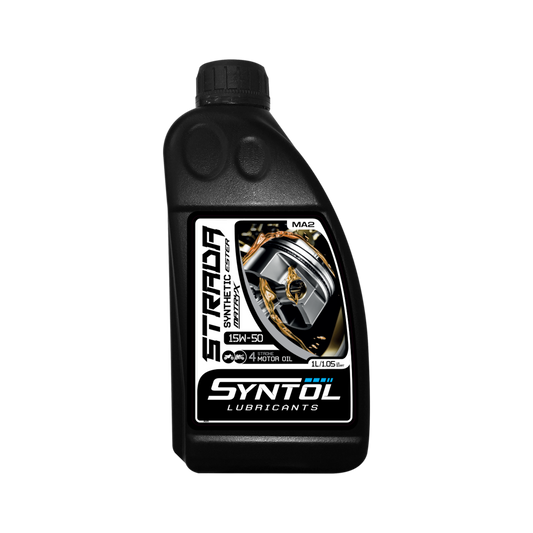Syntol Strada 4T 15W-50 Semi Synthetic Oil 1 Litre
