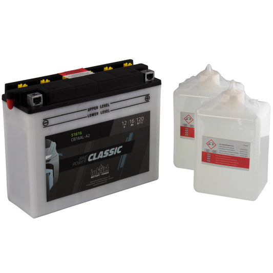 intAct CB16AL-A2 Classic Bike-Power Battery With Acid Pack