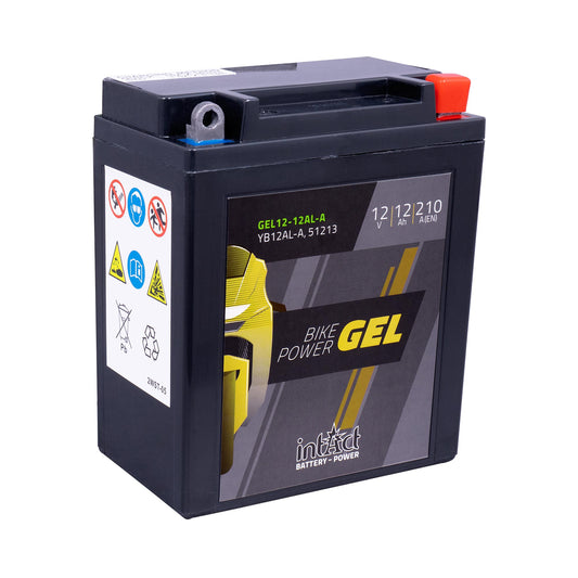 intAct YB12AL-A / 51213 Gel Bike-Power Battery