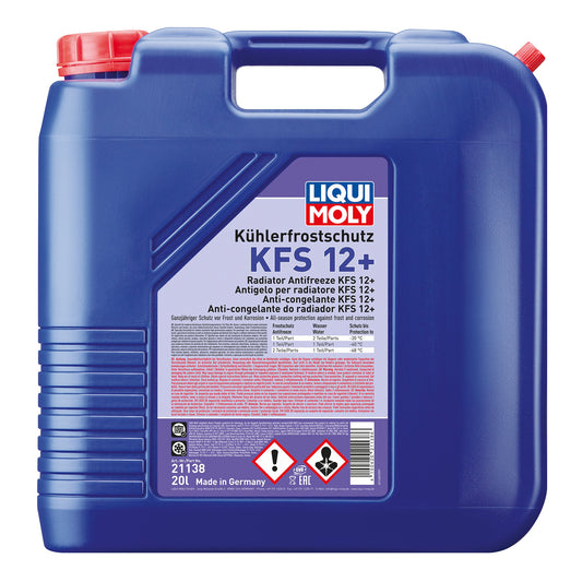Liqui Moly Radiator Antifreeze KFS 12+ 20L Canister #21138
