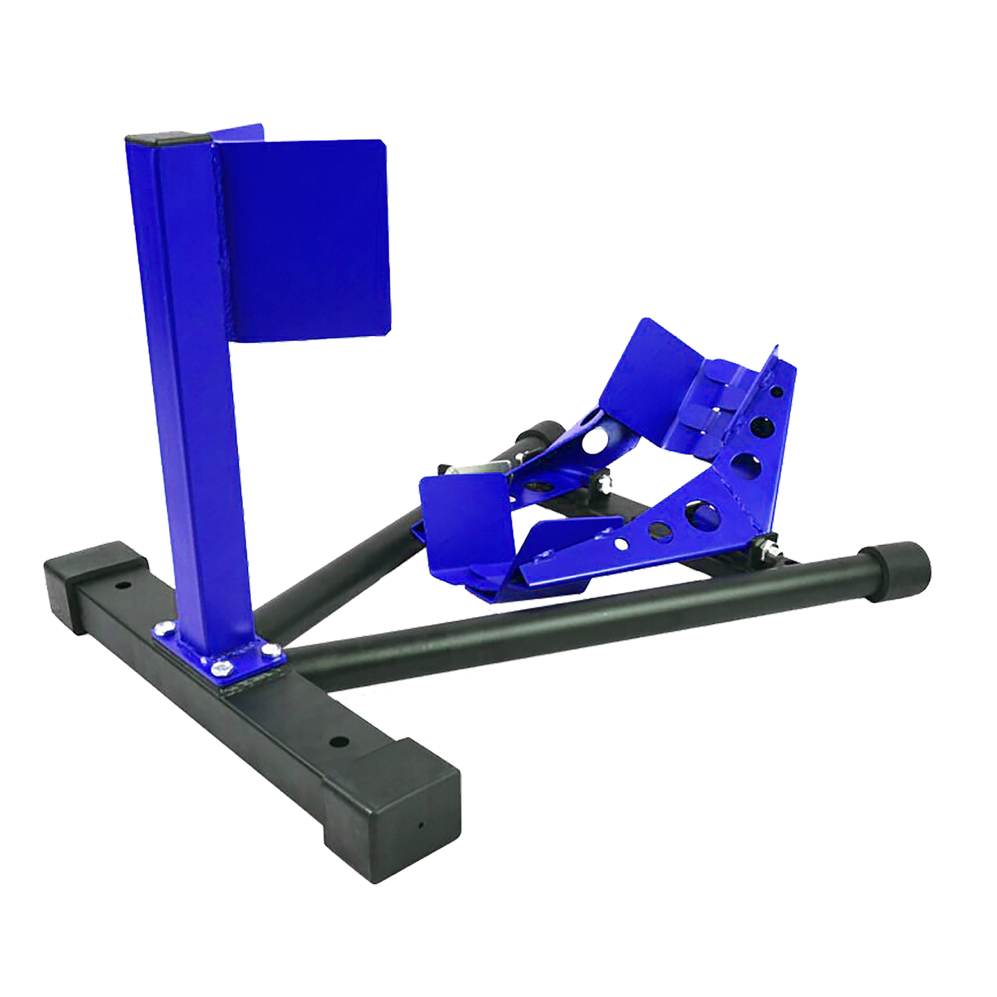 BikeTek Series Five Front Wheel Chock - Black/Blue