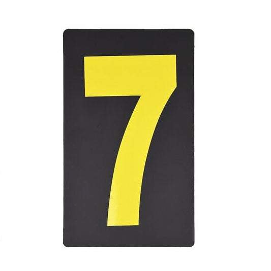 Spare Yellow Pitboard Number - '7'