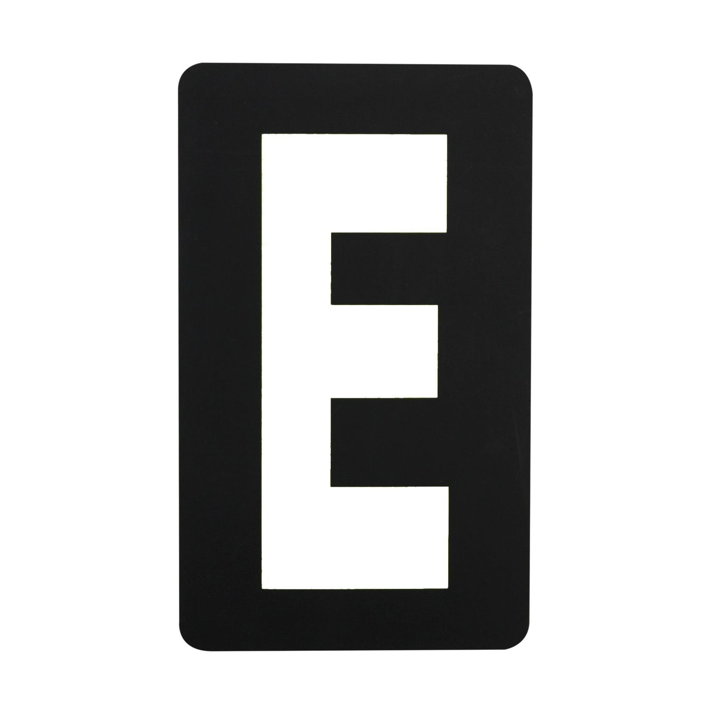 Spare White Letter For BikeTek Pitboard - 'E'