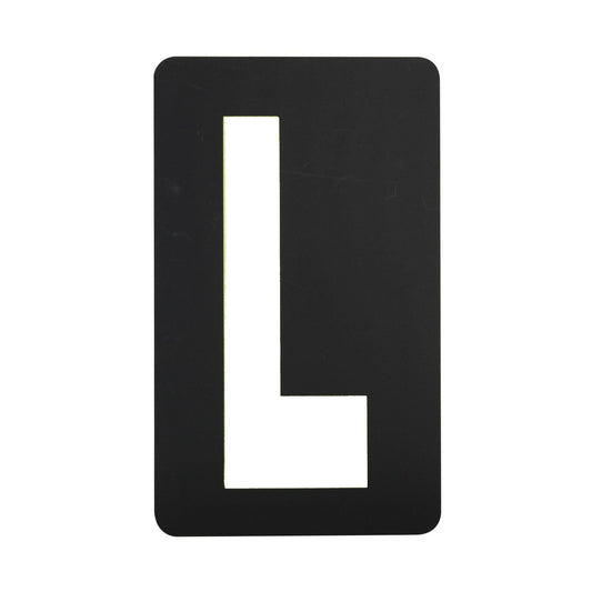 Spare White Letter For BikeTek Pitboard - 'L'