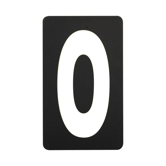 Spare White Letter For BikeTek Pitboard - 'O'