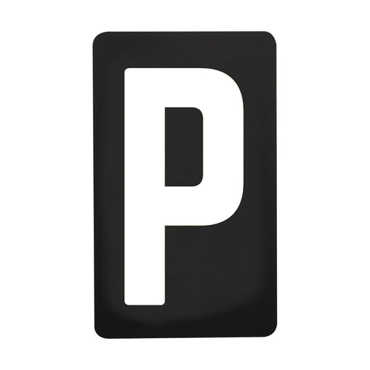 Spare White Letter For BikeTek Pitboard - 'P'