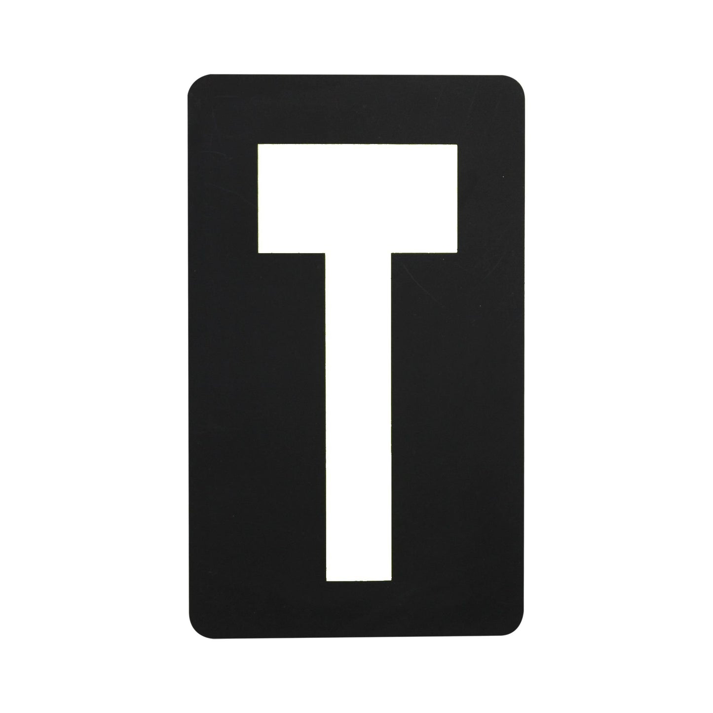Spare White Letter For BikeTek Pitboard - 'T'