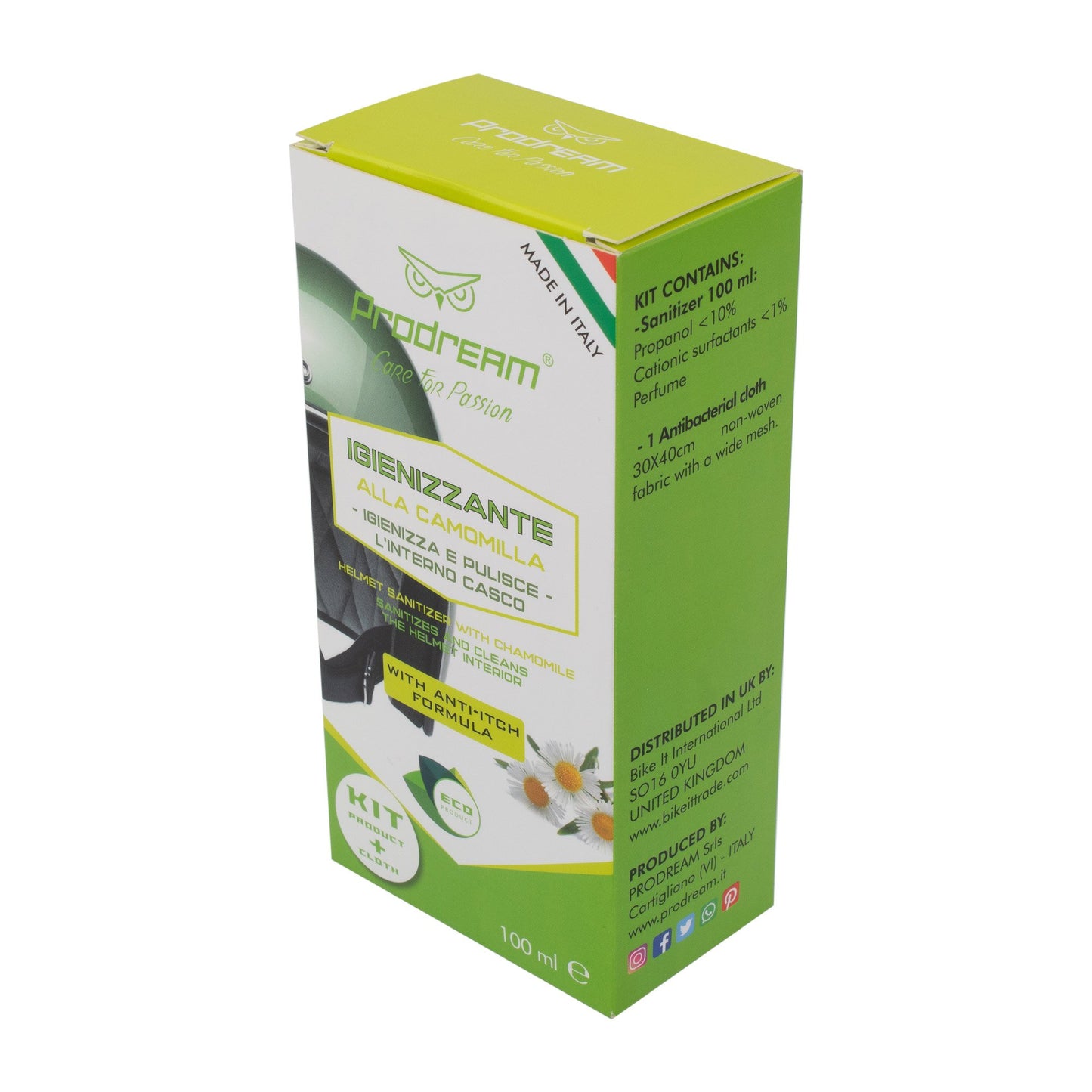 Pro-Dream 100ml Helmet Sanitizer Kit