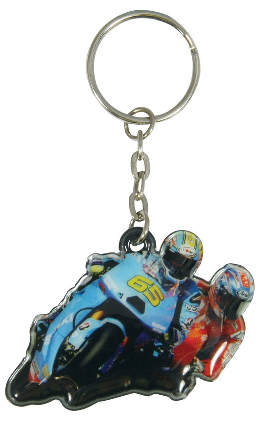 Motogp Pvc Keyfob Loris Capirossi #65 Rizla Suzuki
