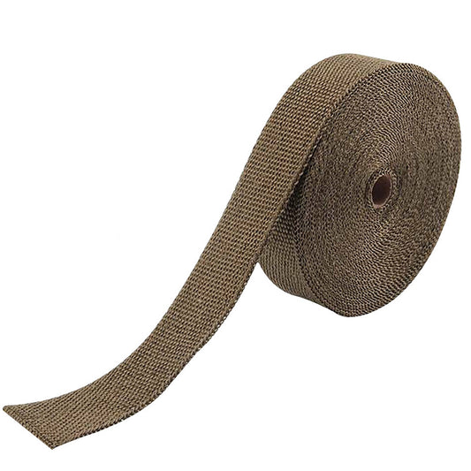 Bike It Titanium Exhaust Wrap Tape – 1" x 50ft