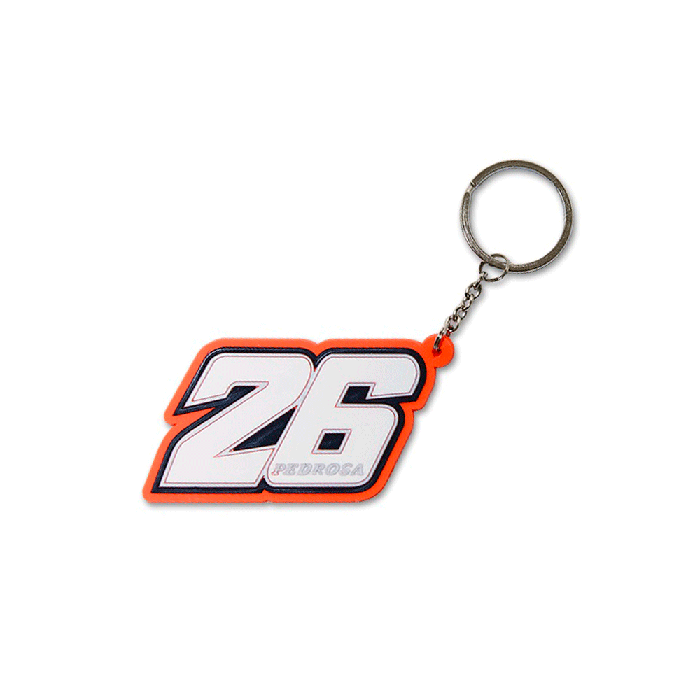 Dani Pedrosa 26 Rubber Keyring