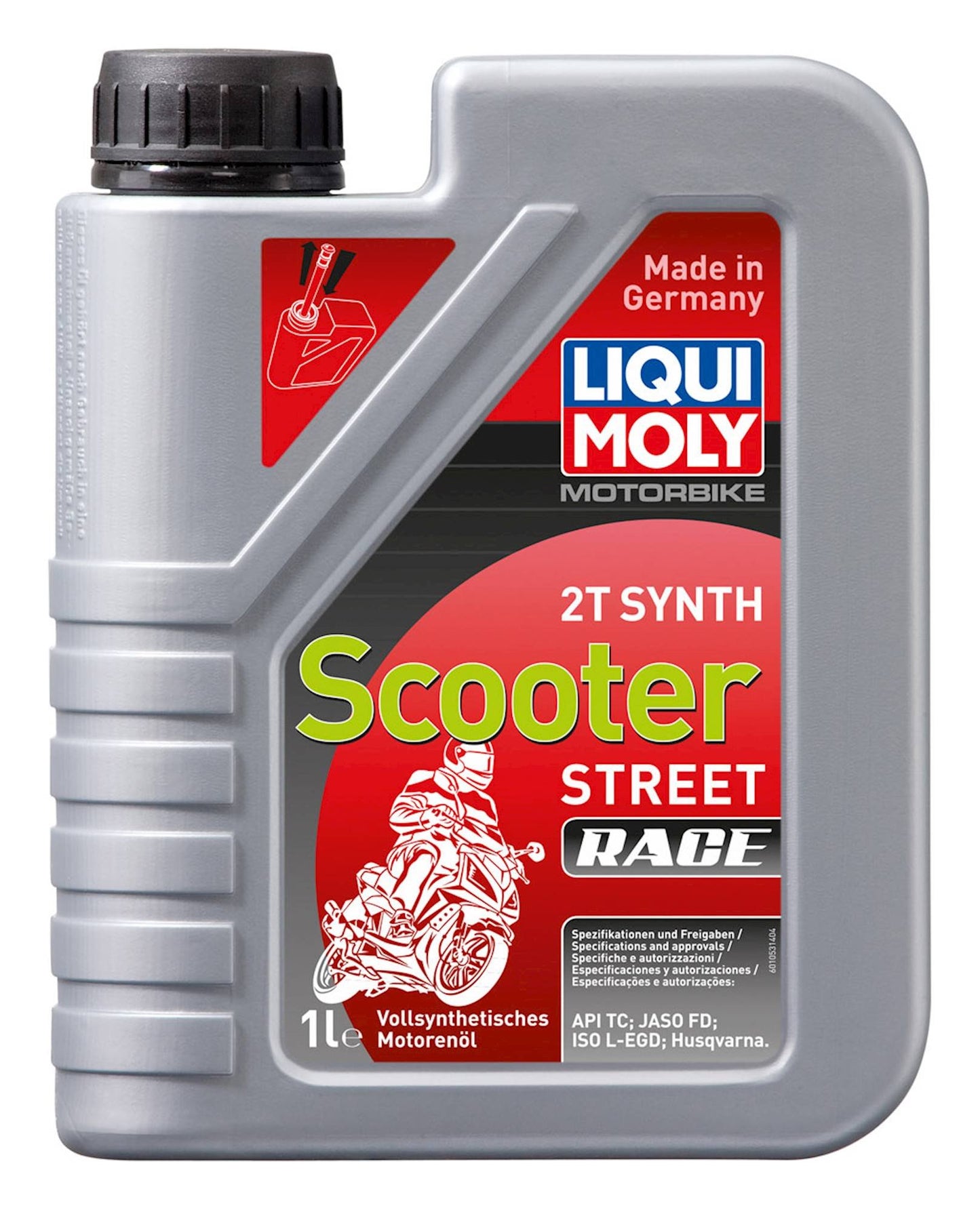 Liqui Moly 2 Stroke Fully Synthetic Scooter Street Race 1L - #1053