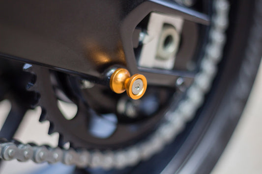 Bike It Gold 6mm 1 Pitch Paddock Stand Bobbins