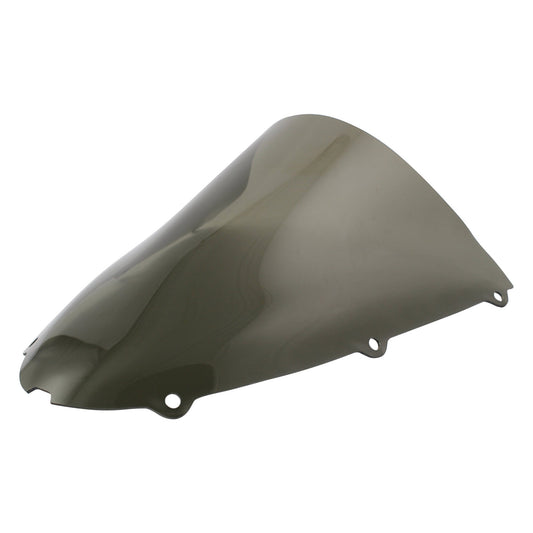 Airblade Light Smoked Double Bubble Screen - Kawasaki ZX6-R 636 C1H-C6F 05-06 ZX10R D6F 06-07